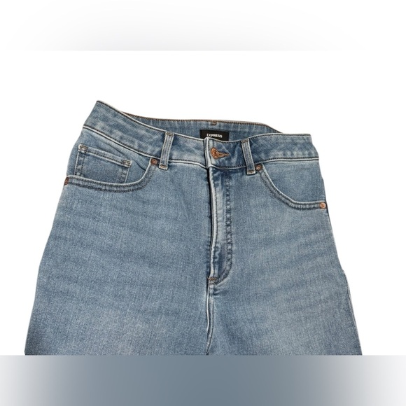 Curvy Super High Waisted Ripped Hem Slim Jeans size 4 R - Picture 7 of 10